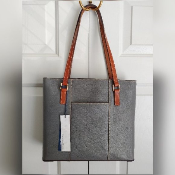 DOONEY & BOURKE Pebble Grain Small LEXINGTON Slate NWT - Picture 2 of 12